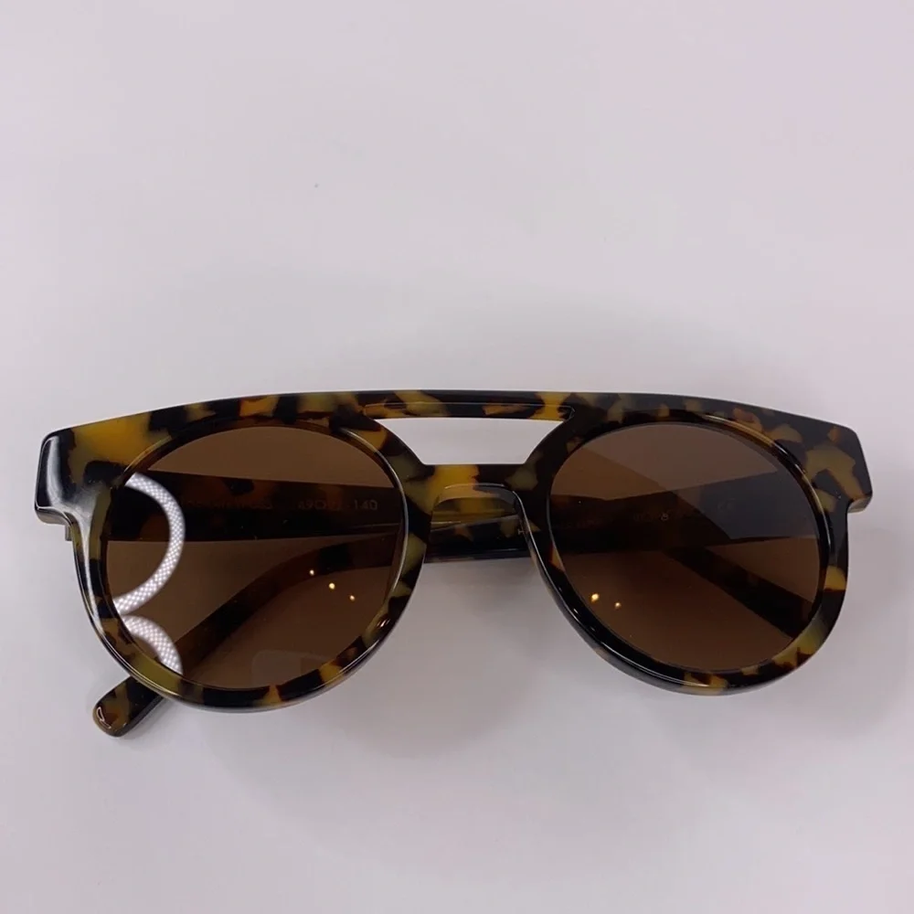KOMONO Sunglasses Dreyfuss Brown Tortoise Demi NEW round